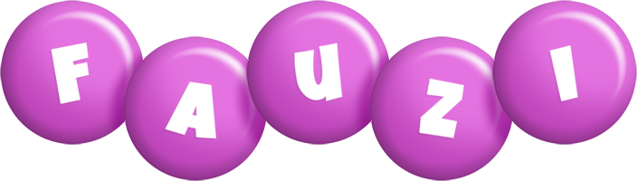 Fauzi candy-purple logo