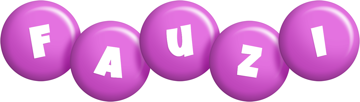 Fauzi candy-purple logo