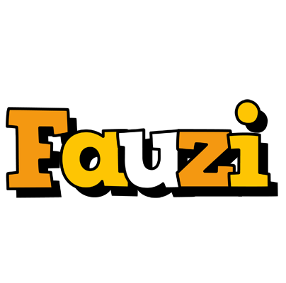 Fauzi cartoon logo
