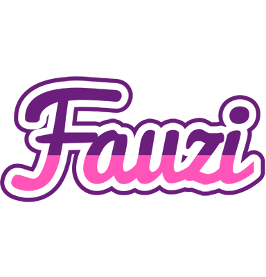 Fauzi cheerful logo
