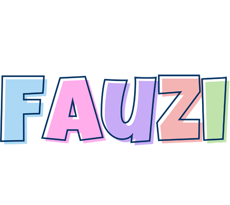 Fauzi pastel logo