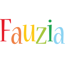 Fauzia birthday logo