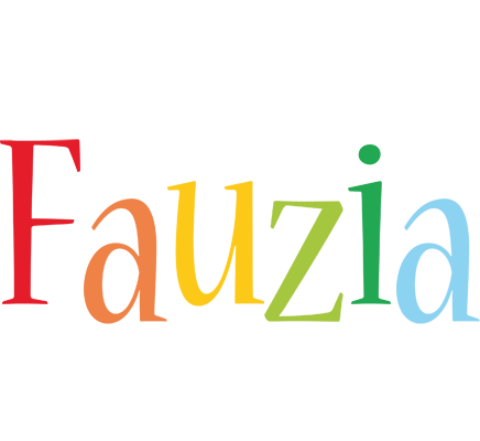 Fauzia birthday logo