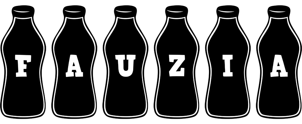 Fauzia bottle logo
