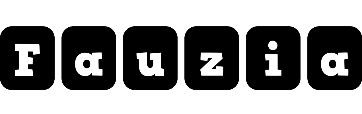 Fauzia box logo