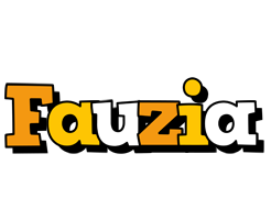 Fauzia cartoon logo