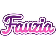 Fauzia cheerful logo