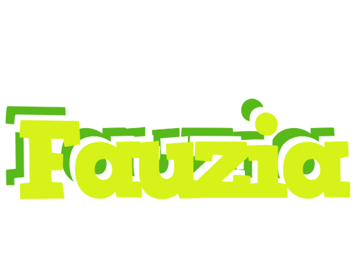 Fauzia citrus logo