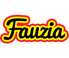 Fauzia flaming logo