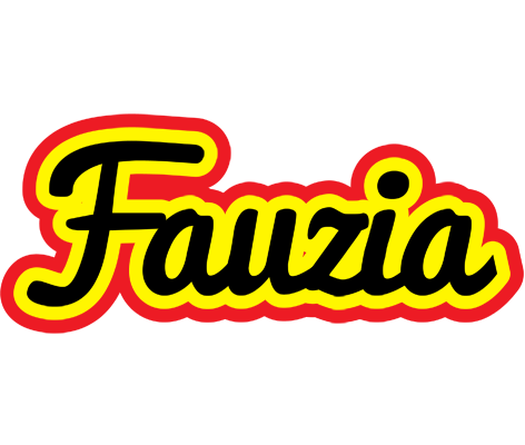 Fauzia flaming logo