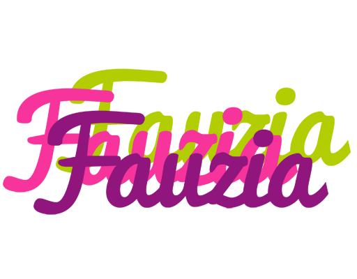 Fauzia flowers logo
