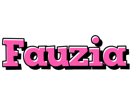 Fauzia girlish logo