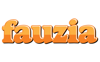 Fauzia orange logo