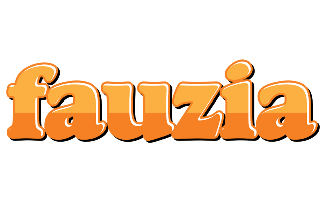 Fauzia orange logo