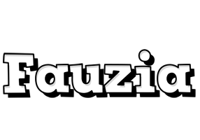 Fauzia snowing logo