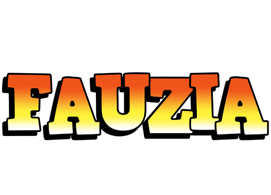 Fauzia sunset logo