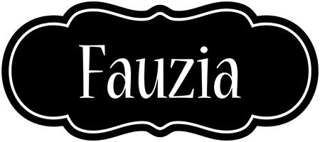 Fauzia welcome logo