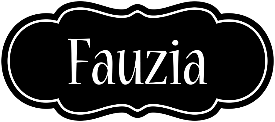 Fauzia welcome logo