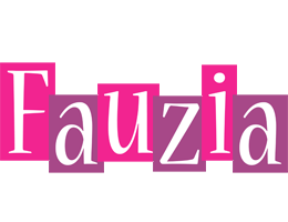 Fauzia whine logo