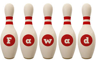 Fawad bowling-pin logo
