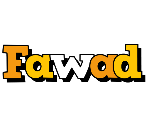 Fawad cartoon logo