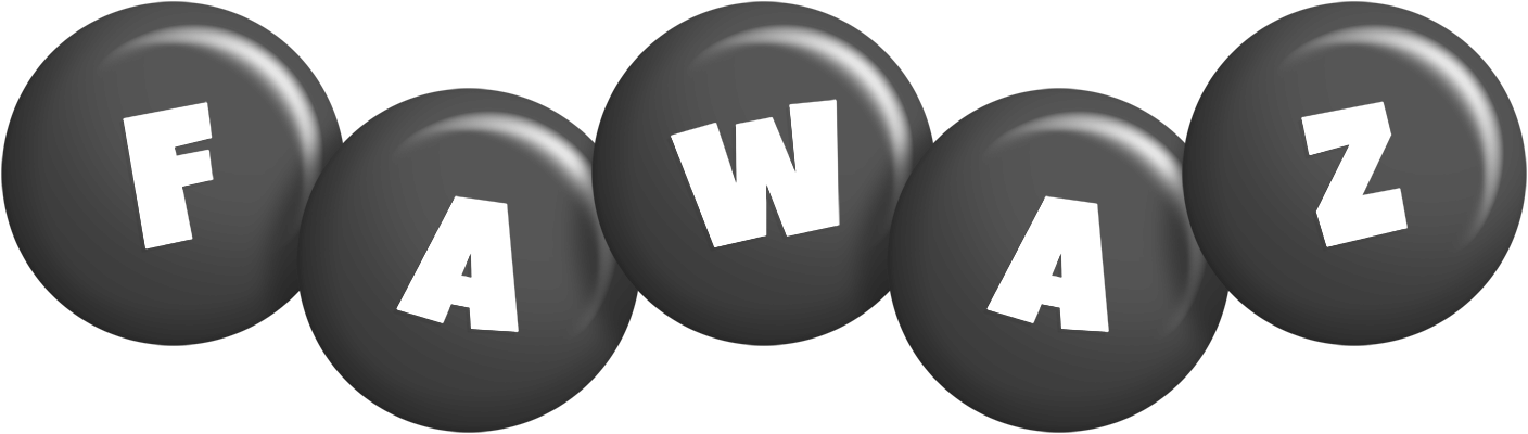 Fawaz candy-black logo