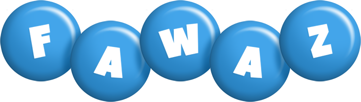 Fawaz candy-blue logo