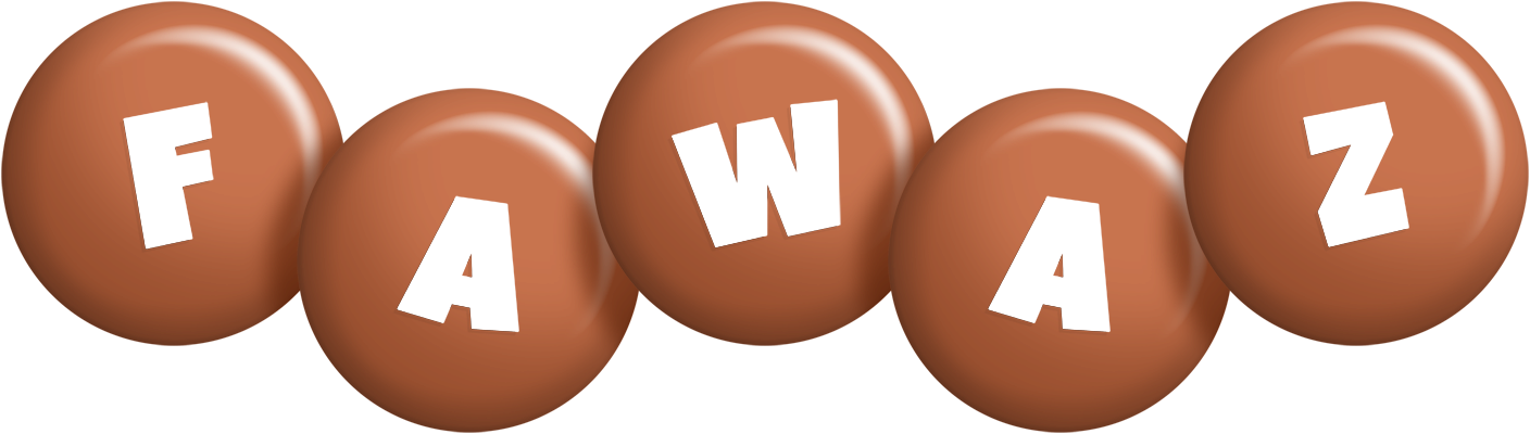 Fawaz candy-brown logo