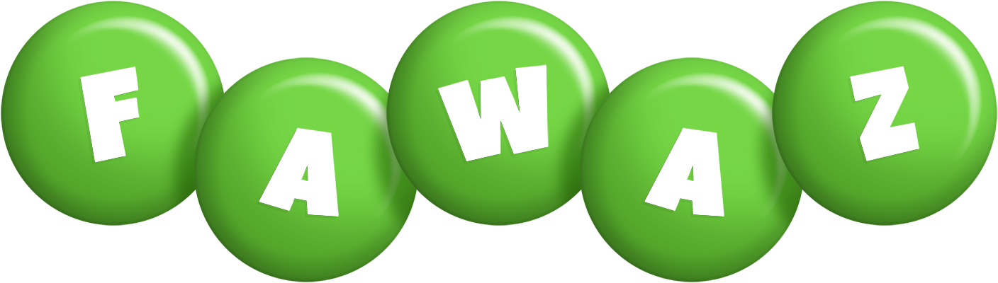 Fawaz candy-green logo