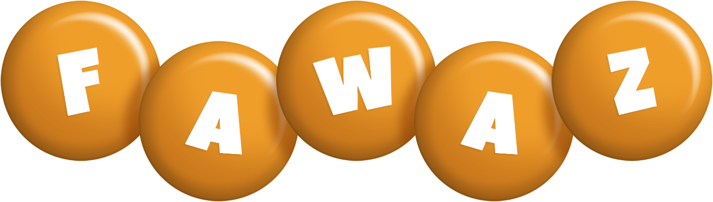 Fawaz candy-orange logo