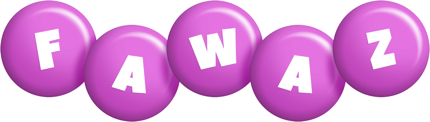 Fawaz candy-purple logo