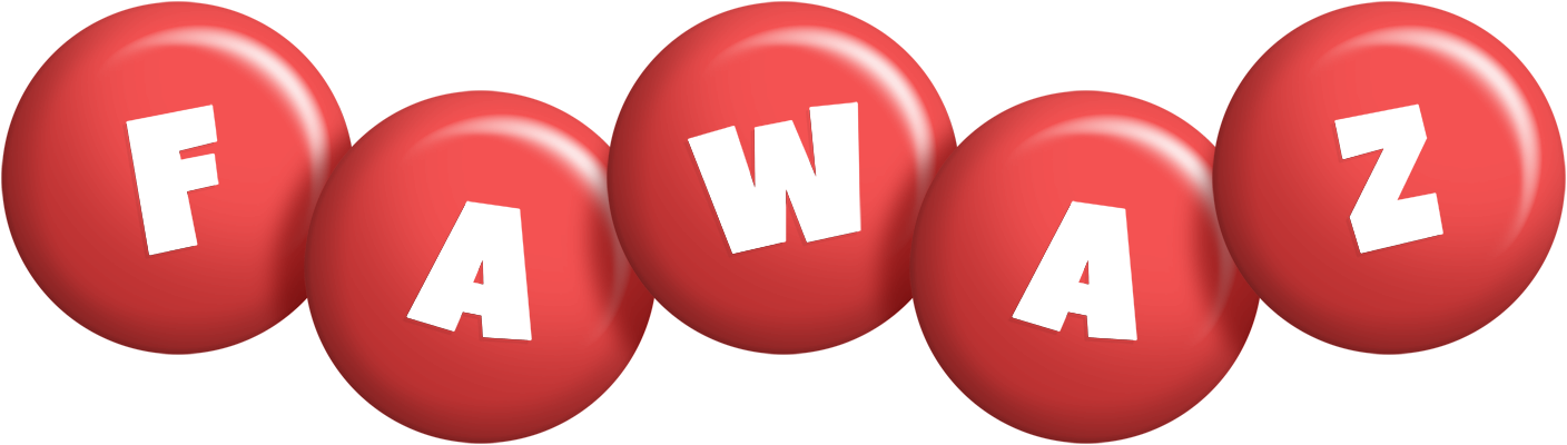 Fawaz candy-red logo