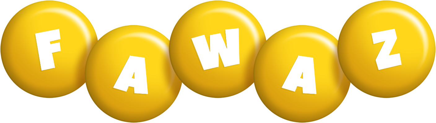 Fawaz candy-yellow logo