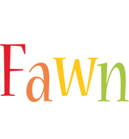 Fawn birthday logo