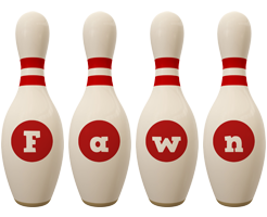 Fawn bowling-pin logo