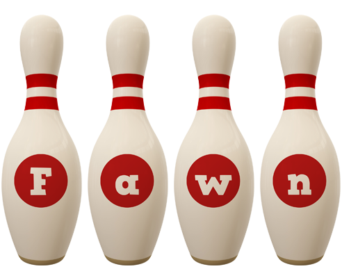 Fawn bowling-pin logo