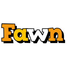 Fawn cartoon logo