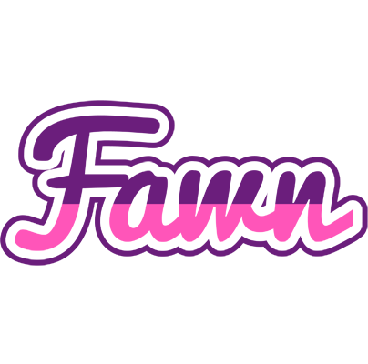 Fawn cheerful logo
