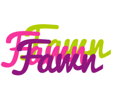 Fawn flowers logo