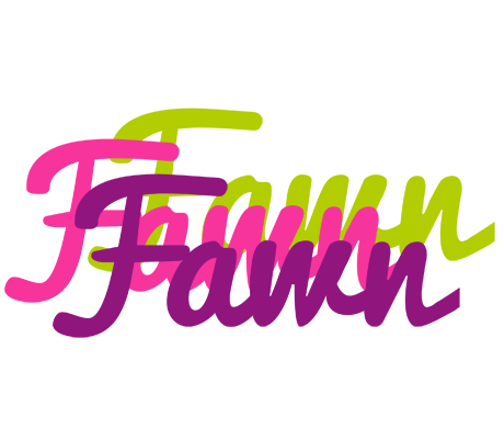 Fawn flowers logo