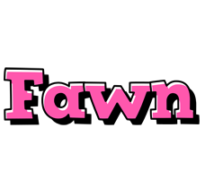 Fawn girlish logo