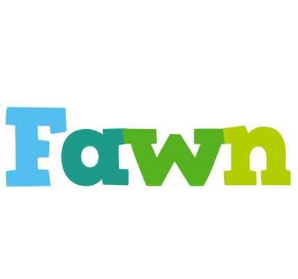 Fawn rainbows logo