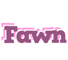 Fawn relaxing logo