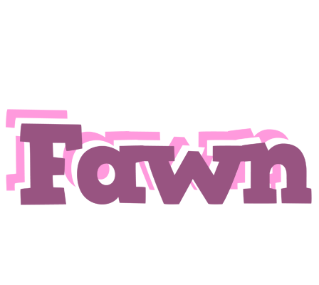 Fawn relaxing logo