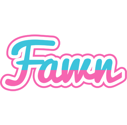 Fawn woman logo
