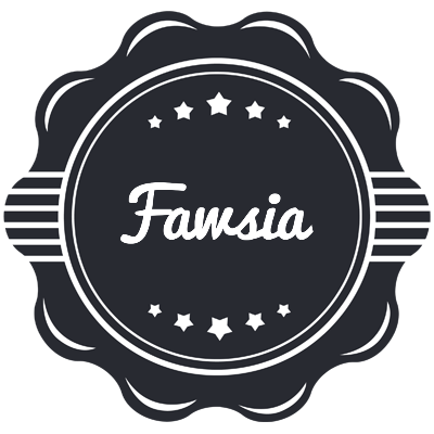 Fawsia badge logo