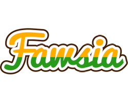 Fawsia banana logo