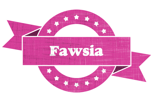 Fawsia beauty logo