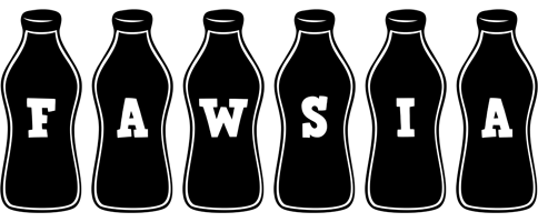 Fawsia bottle logo