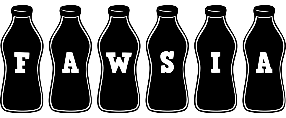 Fawsia bottle logo